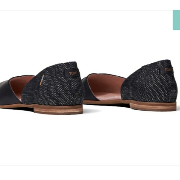 RARE! NWT TOMS Julie D'Orsay in Black - Picture 5 of 7